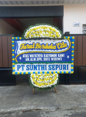 Papan Bunga Duka di Temmalebba